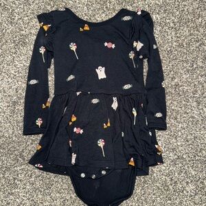 12-18M Kyte baby Halloween long sleeve dress